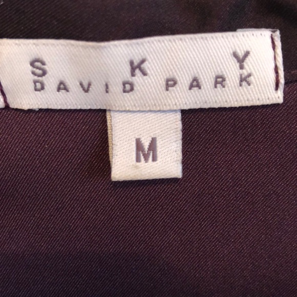 SKY David Park Purple Iridescent Bodycon Dress EUC - Picture 2 of 8